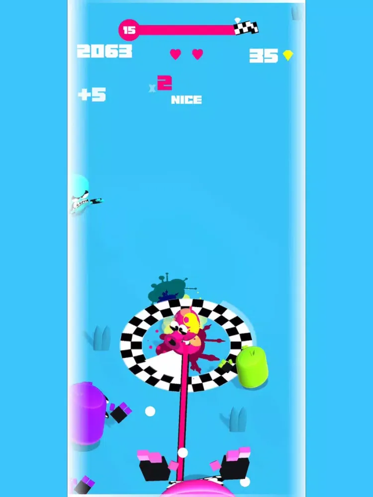 Tangkapan skrin Flubby Vs Monsters iPad 