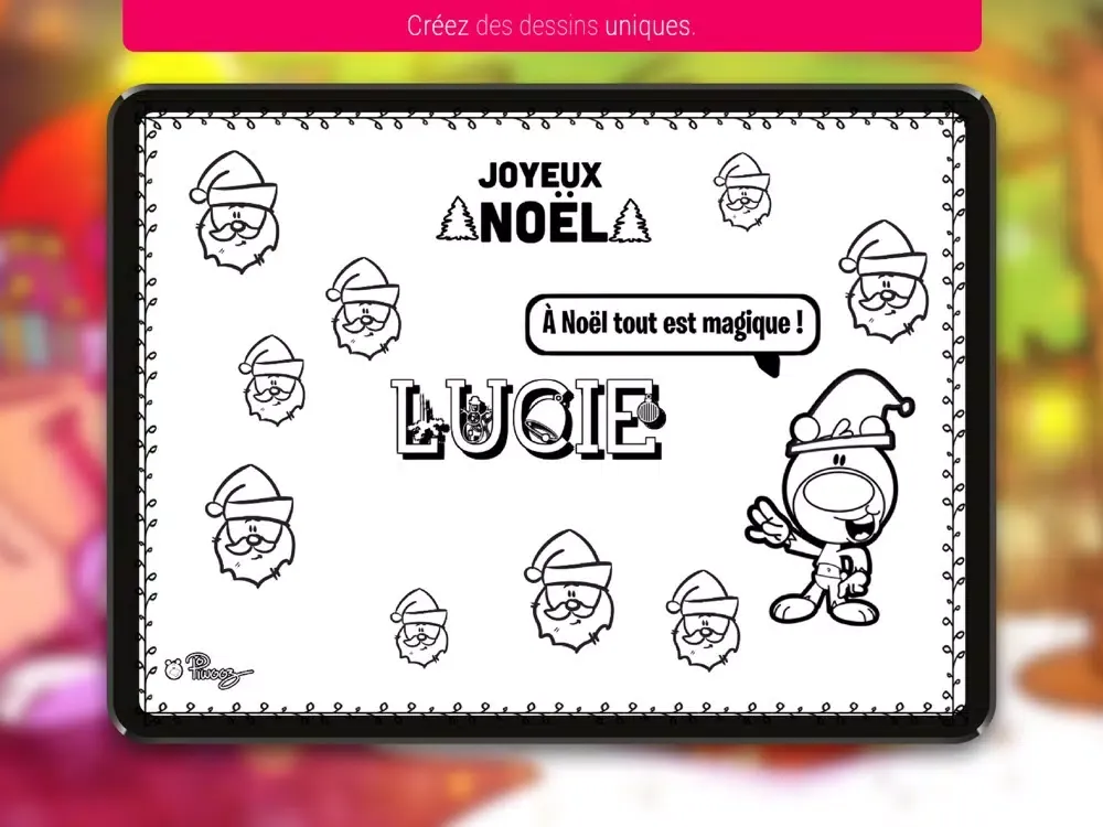 Coloriage personnalisé Piwooz iPad  سکرین شاٹس