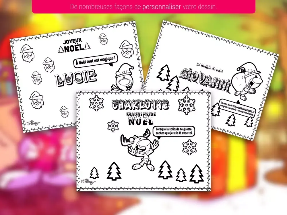 Coloriage personnalisé Piwooz iPad  سکرین شاٹس