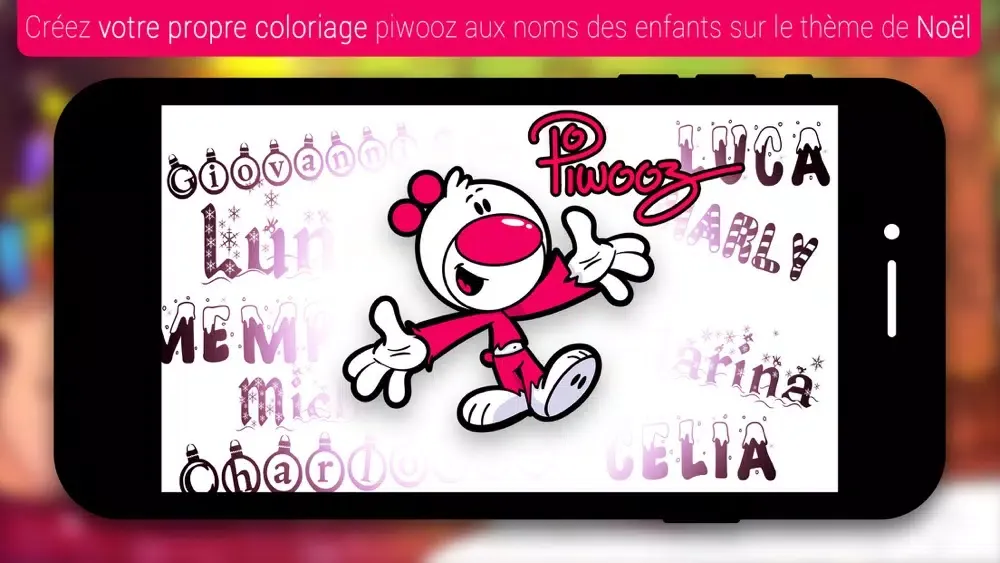 Coloriage personnalisé Piwooz سکرین شاٹس
