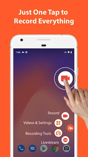Captures d'écran de Screen Recorder - AZ Recorder