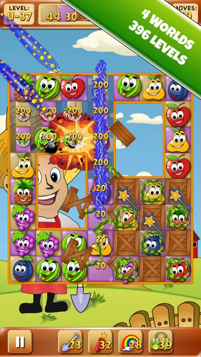 Fruit Dash Match-3 스크린샷