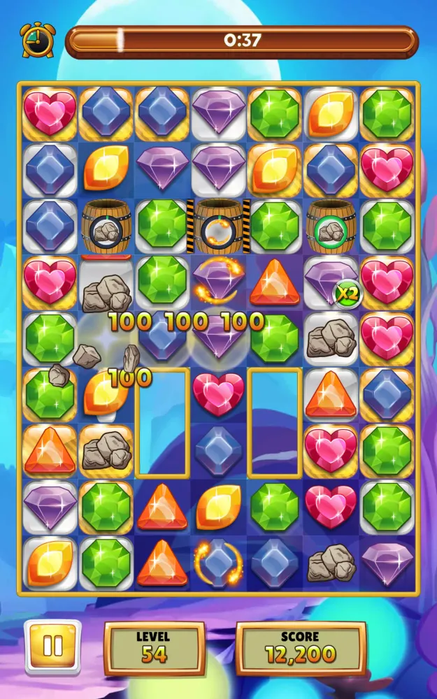 ภาพหน้าจอของ Jewels