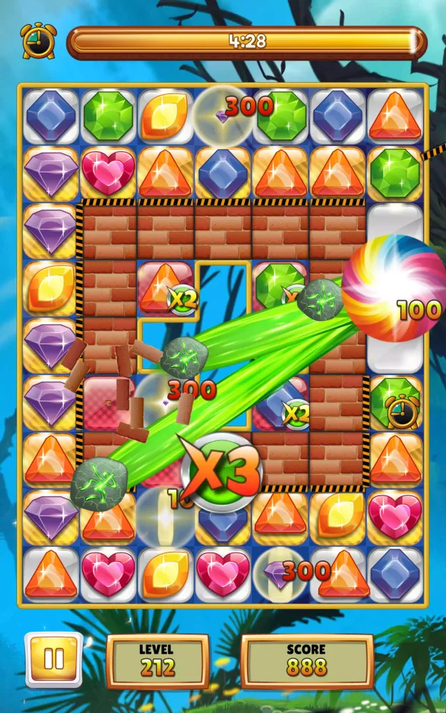 ภาพหน้าจอของ Jewels