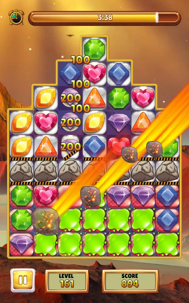ภาพหน้าจอของ Jewels
