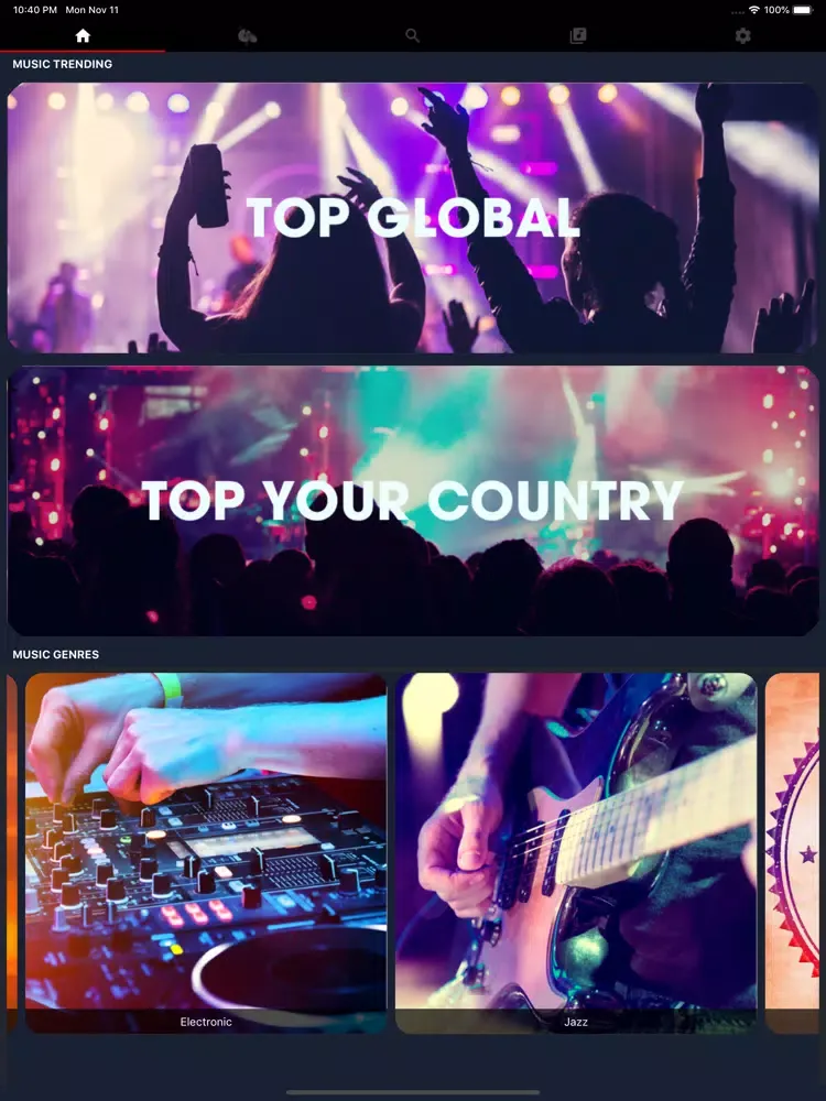 VMusic Player+ iPad  Screenshots
