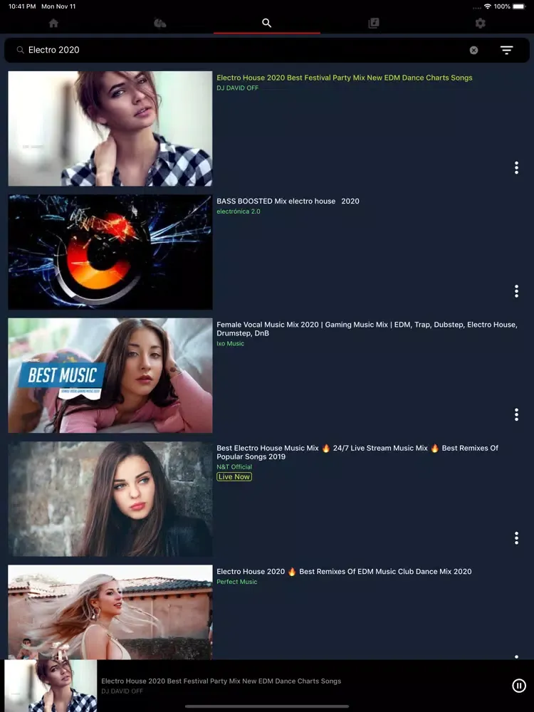 VMusic Player+ iPad  Screenshots
