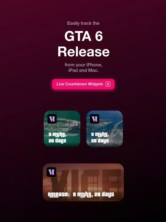 Countdown to GTA 6 iPad  Screenshots