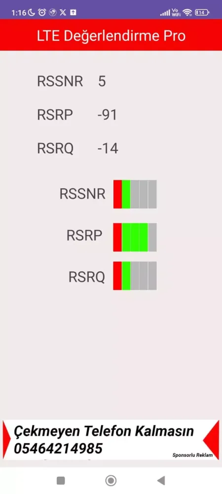Gsm Cell Signal Info Screenshots