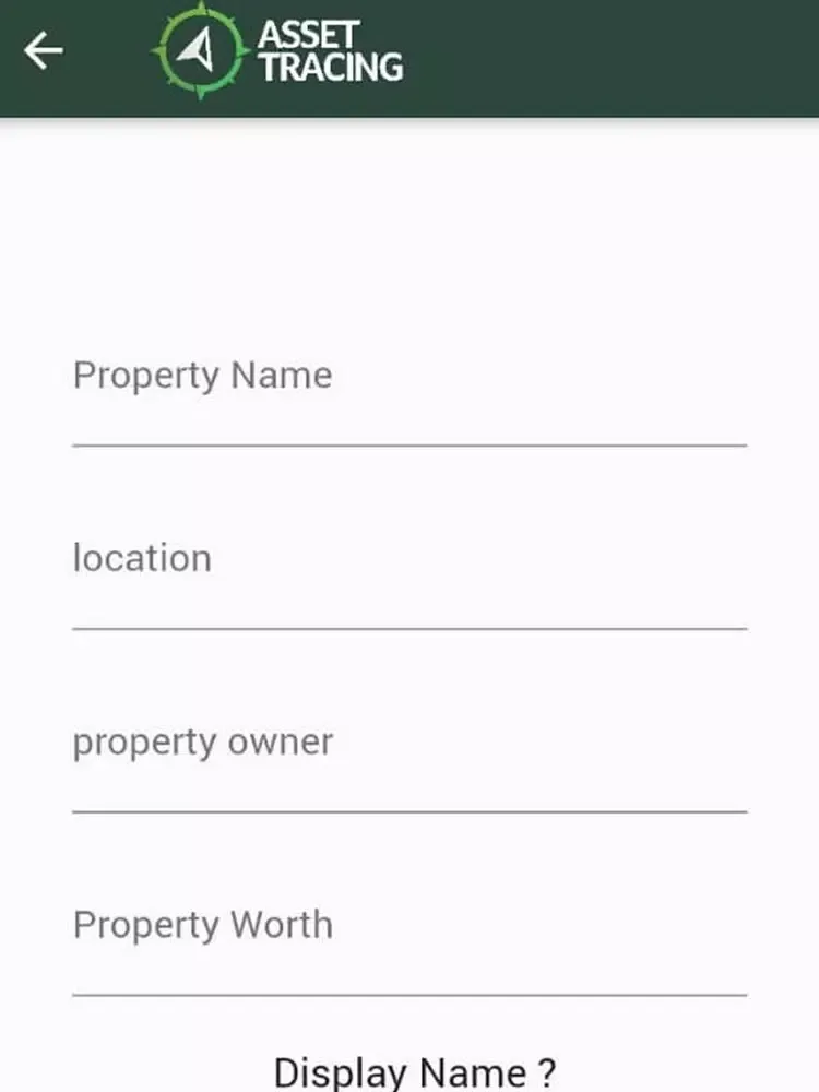 AssetTracing iPad 應用截圖