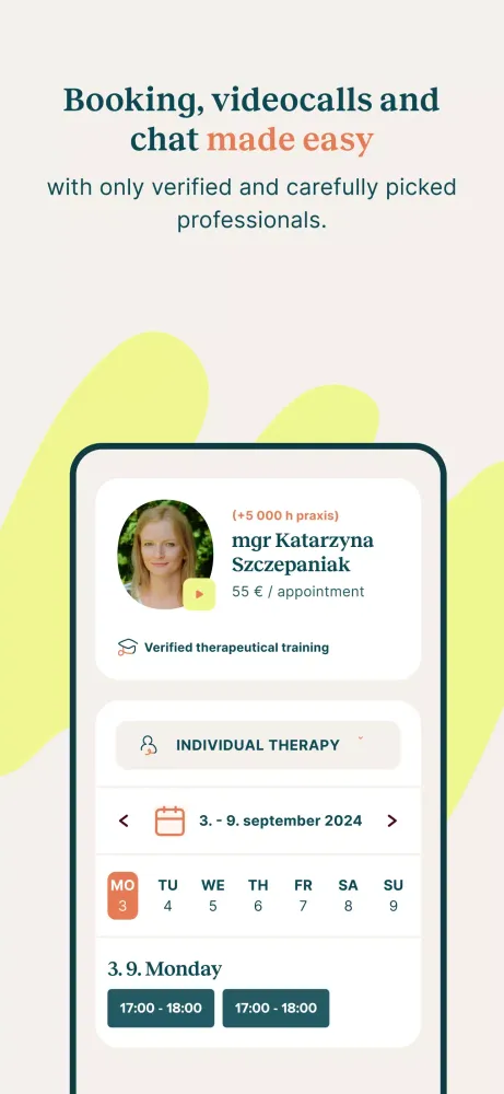 Hedepy - Online therapy Ekran Görüntüleri