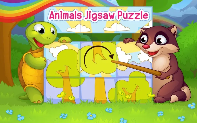 Animals Jigsaw Puzzle - games for kids سکرین شاٹس