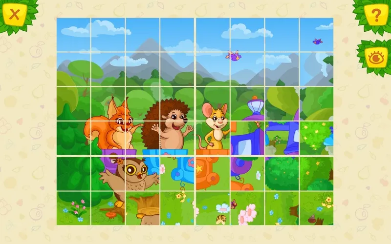 Animals Jigsaw Puzzle - games for kids سکرین شاٹس