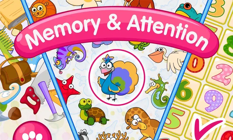 Memory & Attention Training Screenshots