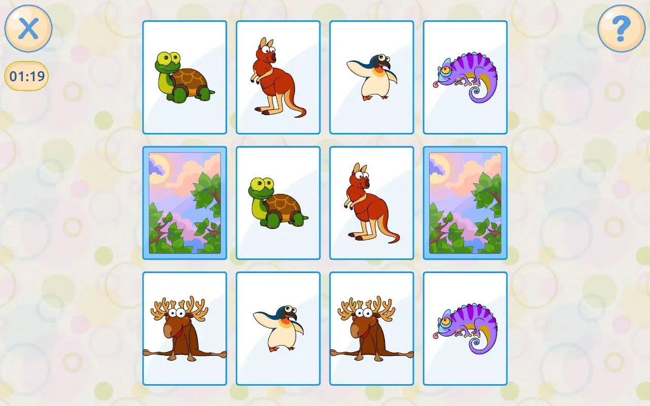 Memory & Attention Training Screenshots