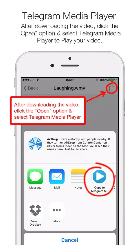 Telegram Player PRO - Media Player for Telegram Messenger স্ক্রিনশট