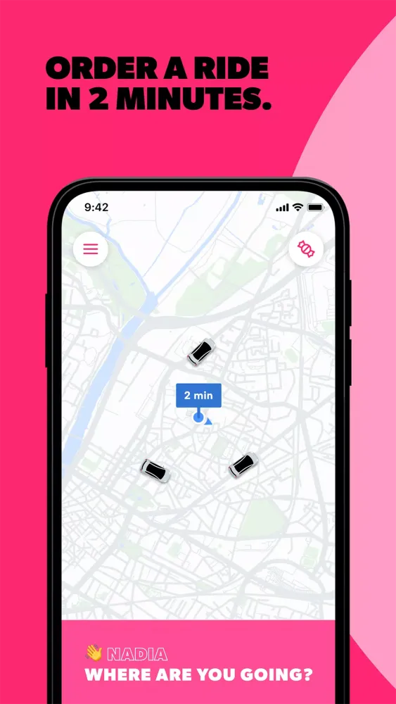 Capturas de pantalla de Heetch - Ride-hailing app