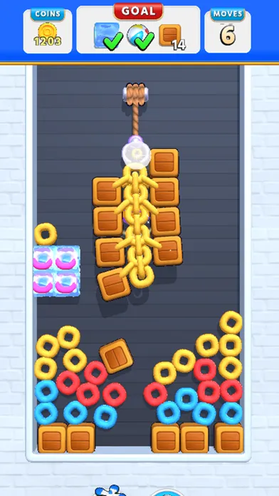 ภาพหน้าจอของ Chain Em All!