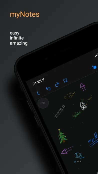 Screenshot di myNotes - Whiteboard