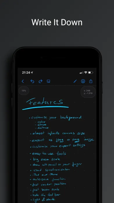 Screenshot di myNotes - Whiteboard