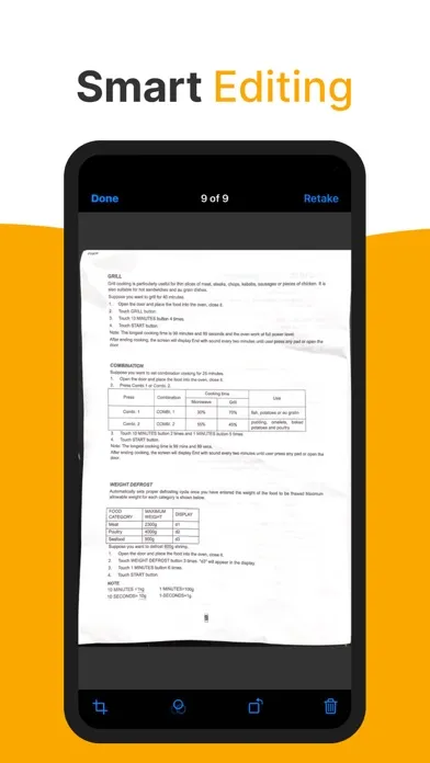 Zrzuty ekranu DocuScan - AI Document Scanner