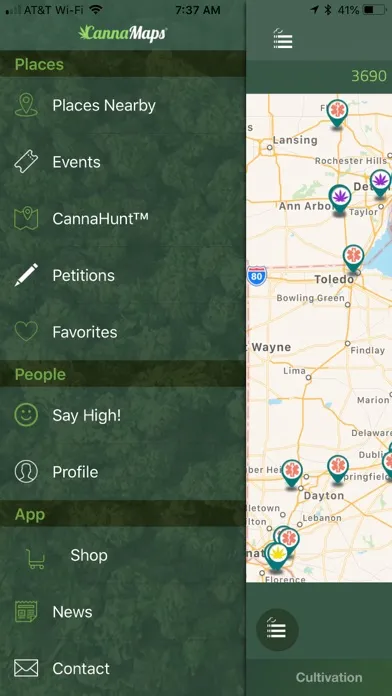 CannaMaps Screenshots