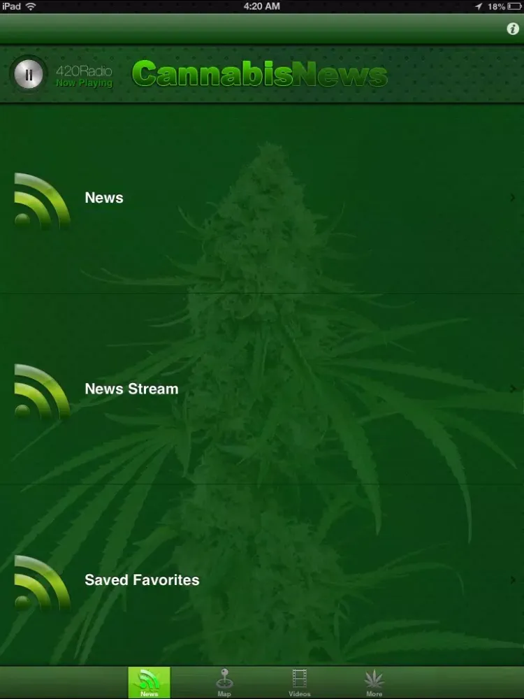 Cannabis News Pro iPad  سکرین شاٹس