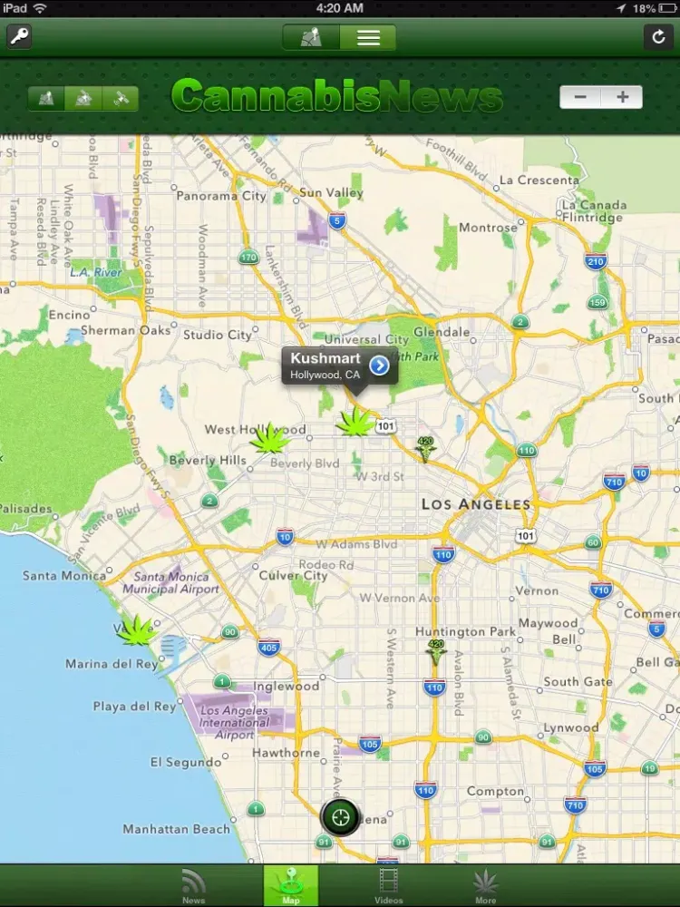 Cannabis News Pro iPad  سکرین شاٹس