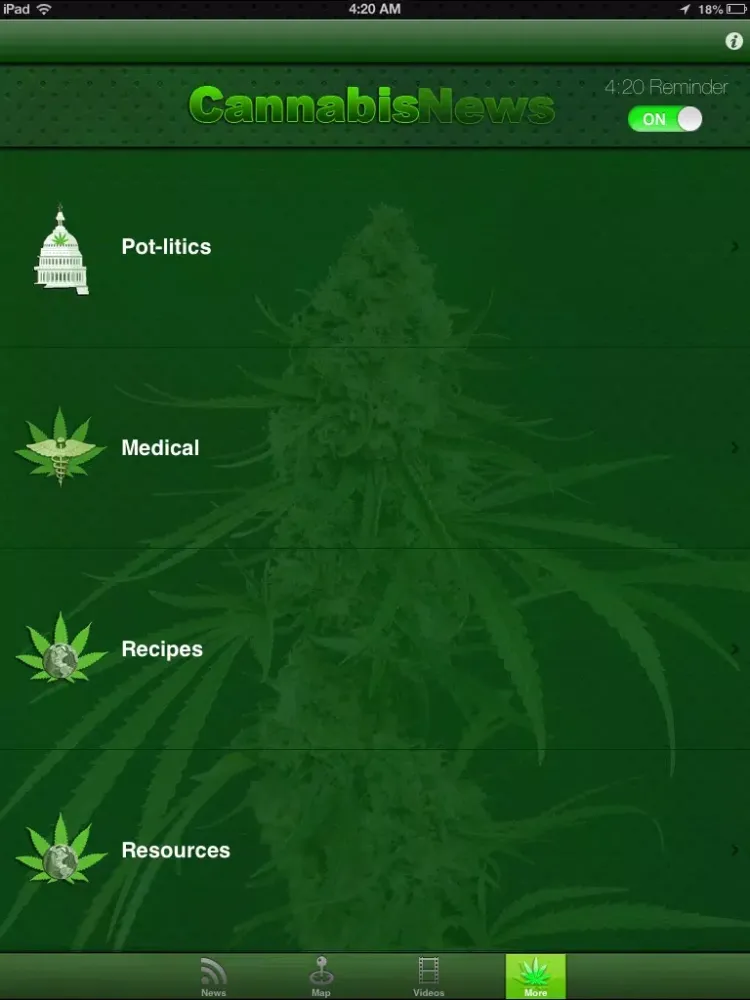 Cannabis News Pro iPad  سکرین شاٹس