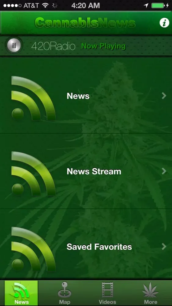 Cannabis News Pro سکرین شاٹس