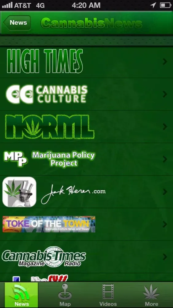 Cannabis News Pro سکرین شاٹس