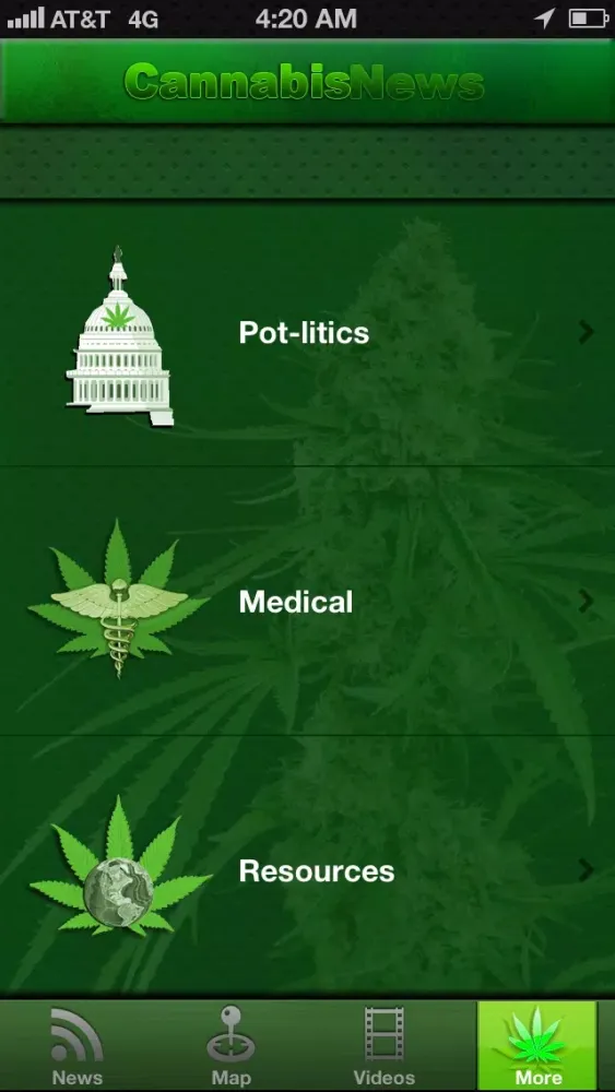 Cannabis News Pro سکرین شاٹس