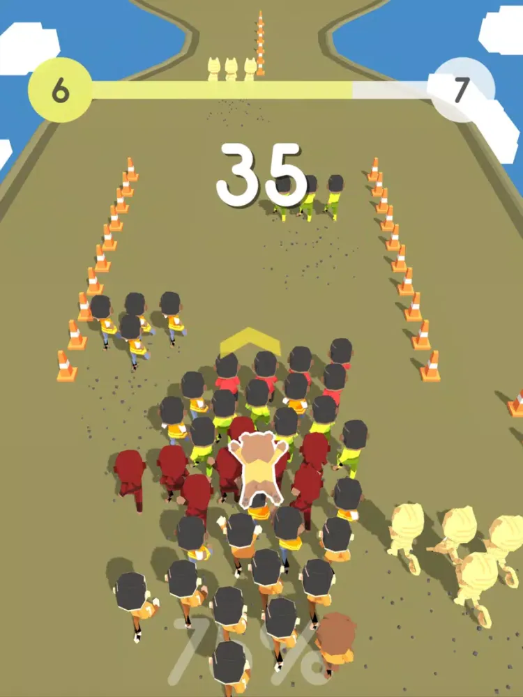 Capturas de pantalla de Crowd Surfer iPad 