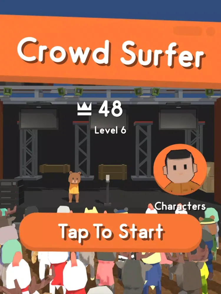 Capturas de pantalla de Crowd Surfer iPad 