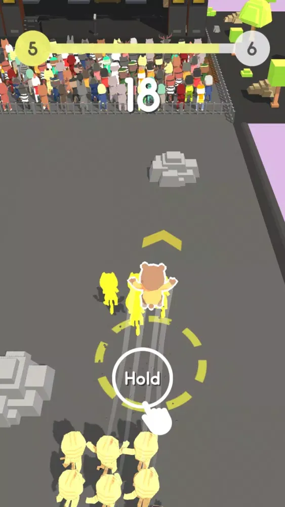 Capturas de pantalla de Crowd Surfer