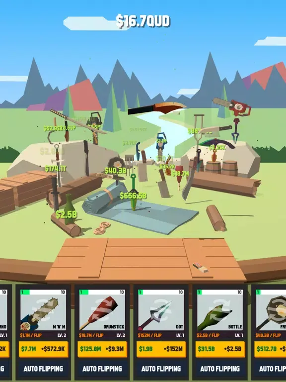 Screenshot di Flippy Idle 3D iPad 