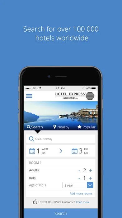 HEI Online Hotel Reservations Ekran Görüntüleri
