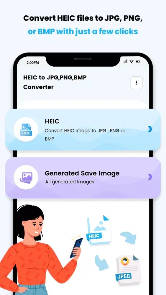 HEIC Converter - JPG/PNG/BMP Screenshots