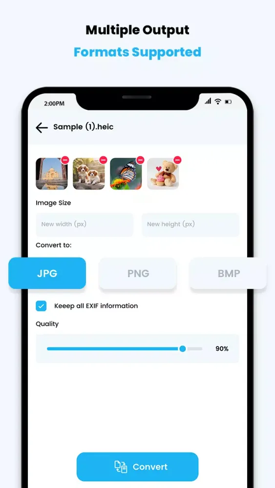 HEIC Converter - JPG/PNG/BMP Screenshots