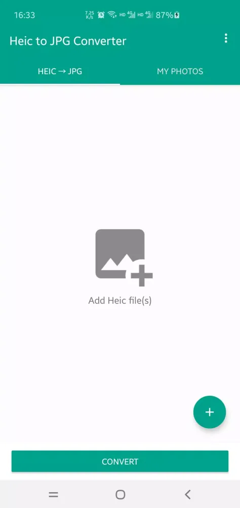 Heic to JPG/PNG/WEBP Converter应用截图