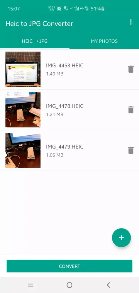 Heic to JPG/PNG/WEBP Converter应用截图