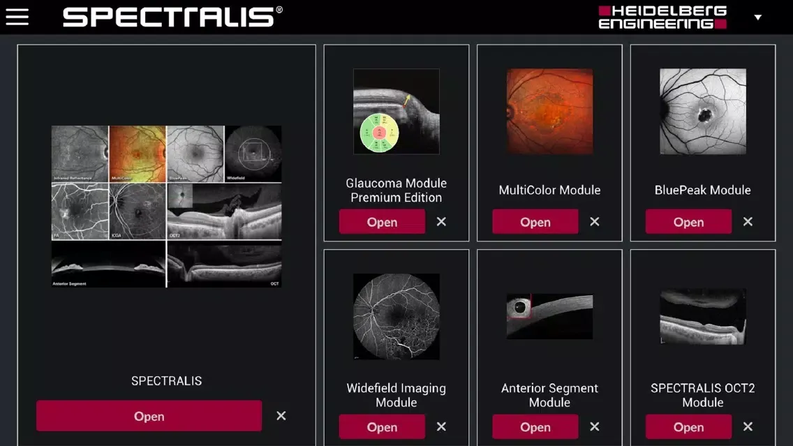 Tangkapan layar SPECTRALIS US