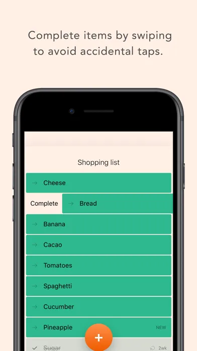 Groceries: a smarter list স্ক্রিনশট