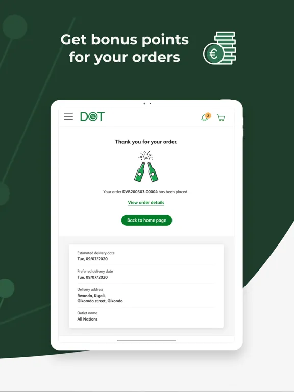 Heineken B2B (DOT) iPad  স্ক্রিনশট