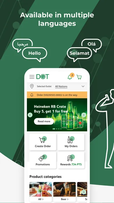 Heineken B2B (DOT) স্ক্রিনশট