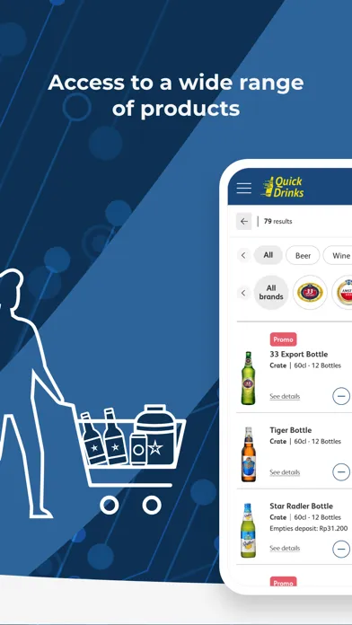 Capturas de pantalla de QuickDrinks NG