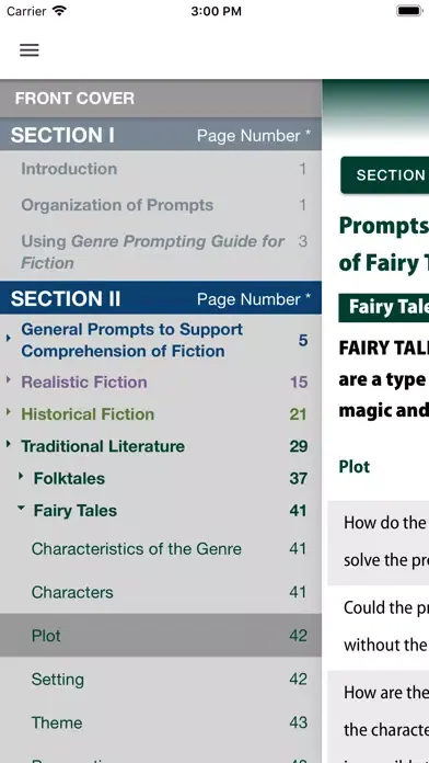 Zrzuty ekranu F&P Prompting Guide Fiction