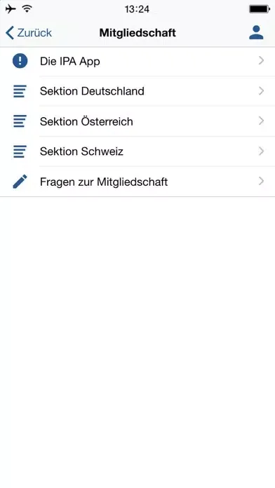 IPA App D-A-CH Ekran Görüntüleri