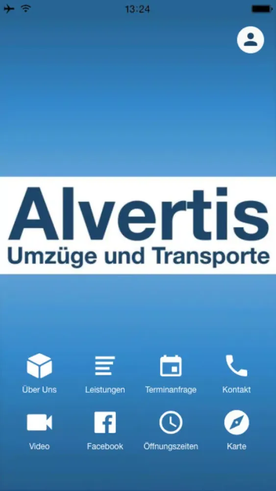 Tangkapan layar Alvertis Umzüge und Transporte