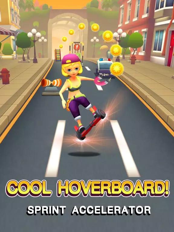 Hoverboard Rush iPad  스크린샷